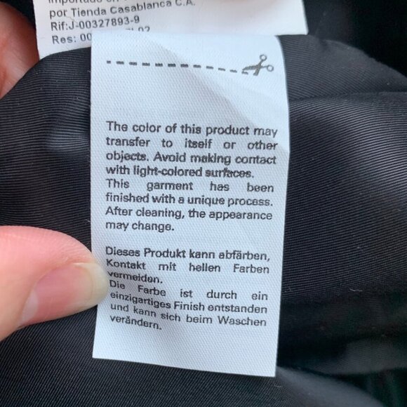 Hugo Boss Black Lambskin Leather Pencil Skirt Womens Size 4 - Picture 11 of 12